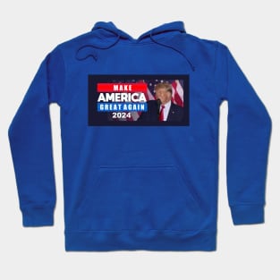 Trump 2024 Make America Great Again Hoodie